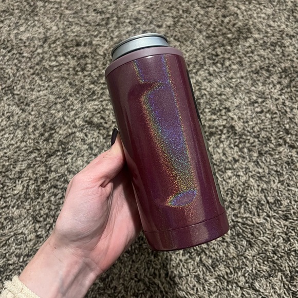 BrüMate Glitter Merlot Hopsulator Slim - Picture 4 of 7